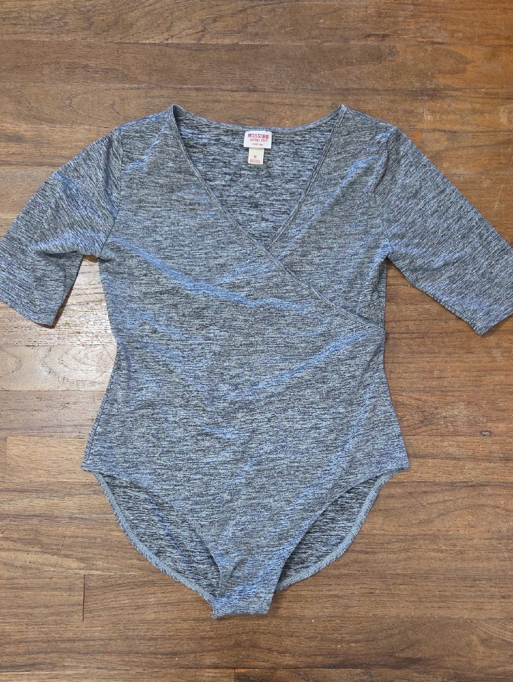 Mossimo Supply Co. Wrap-Front Bodysuit